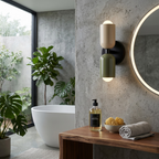 Moderne Dubbele Wandlamp voor Sfeervolle Verlichting in Huis