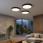 LED Plafondlamp met Scandinavisch Design van Hout & Acryl